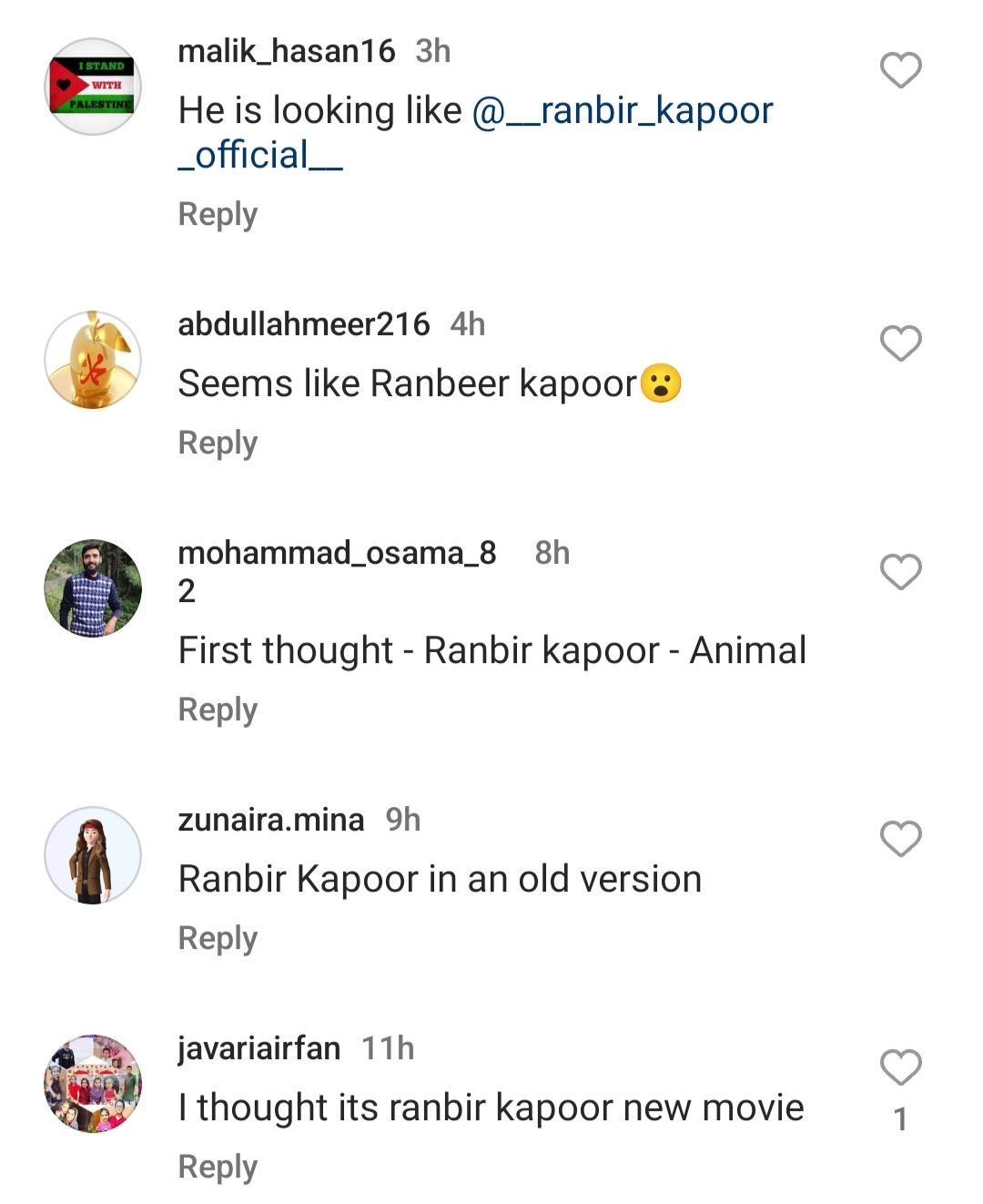 looking-ranbir